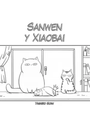 Portada de Sanwen y xiaobai: aventuras de un gato y su hijo